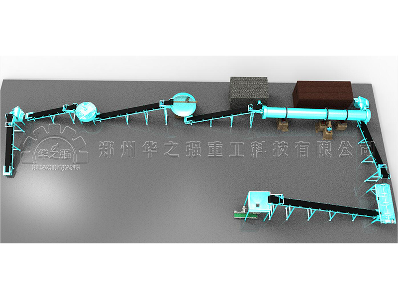顆粒狀有機肥生產(chǎn)線的三種常見配置